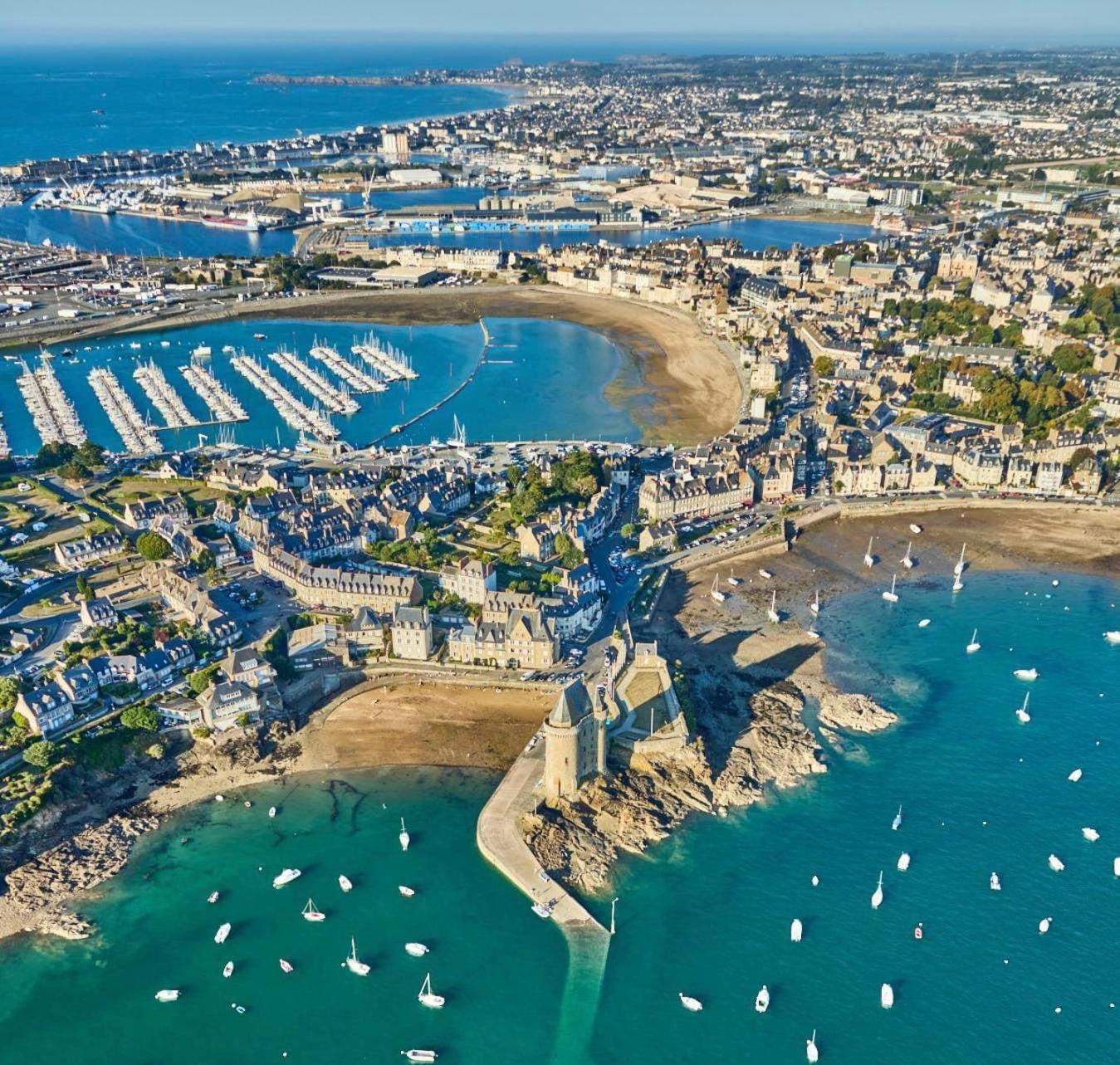 « Kraou Kezeg » A 50M De La Mer - 2/4 Pers. Saint-Malo Dış mekan fotoğraf